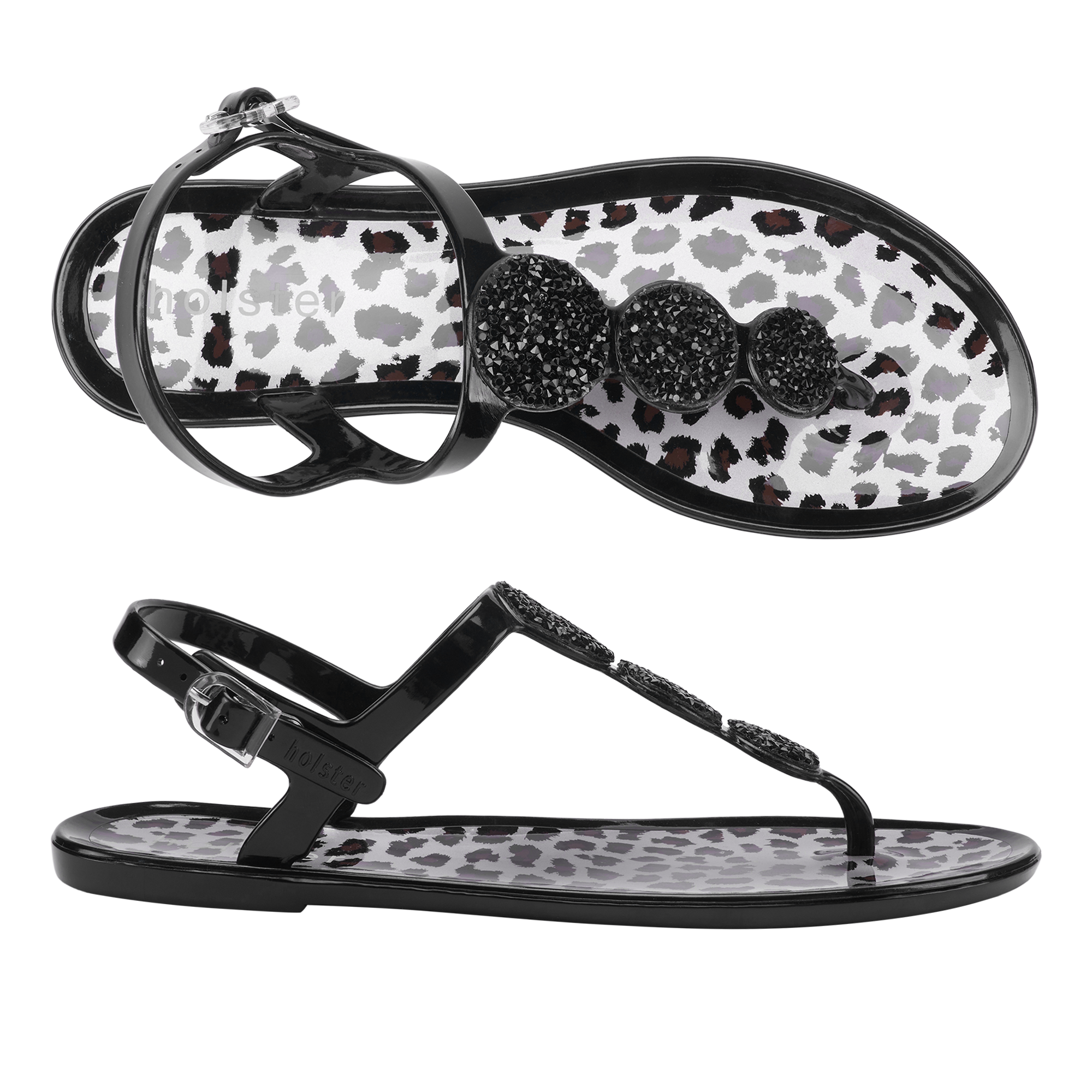 Holster Fashion South Africa Holster Glamorize Sandal Black UK4