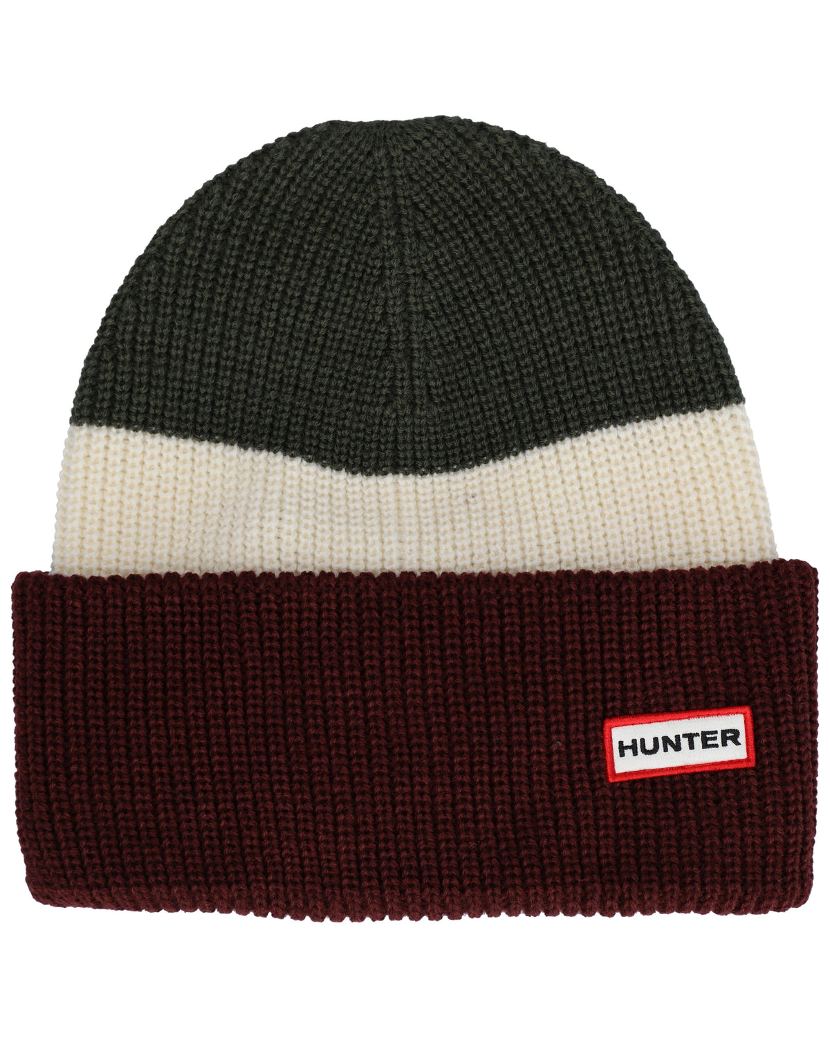 Hunter Hunter Originals Stripe Beanie Cap Port Royale One Size