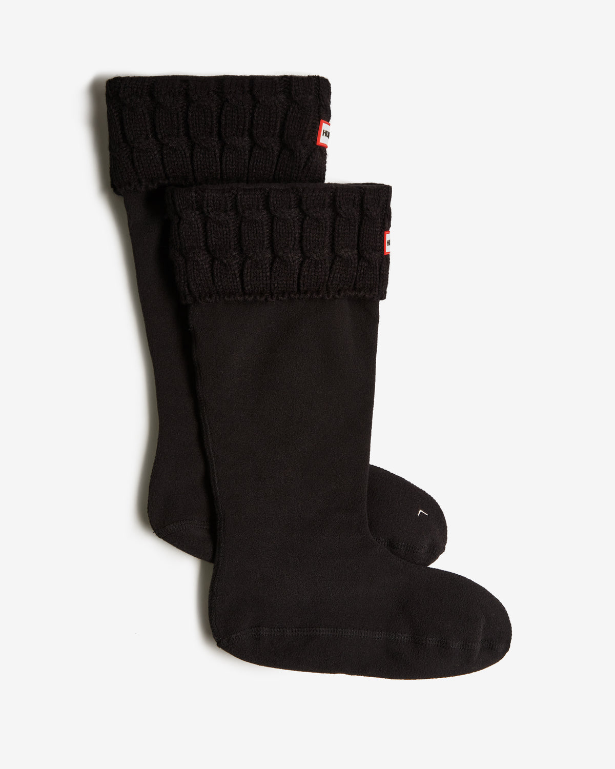 Hunter Recycled 6 Stitch Cable Cuff Tall Boot Socks