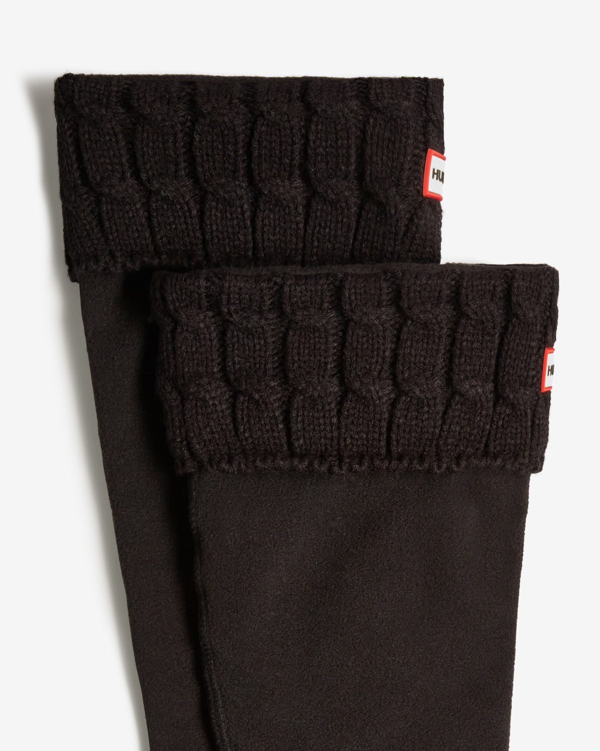Hunter Recycled 6 Stitch Cable Cuff Tall Boot Socks