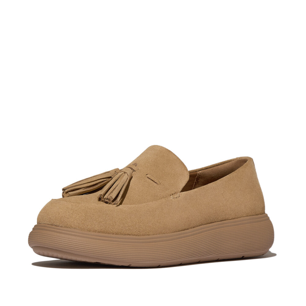 FitFlop iQ-COMFF Tassel Suede Loafers Slip on