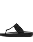 FitFlop FitFlop IQUSHION Adjustable Buckle Flip-Flops  Black 3 