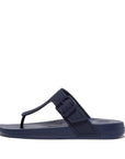 FitFlop FitFlop IQUSHION Adjustable Buckle Flip-Flops  Midnight Navy 3 