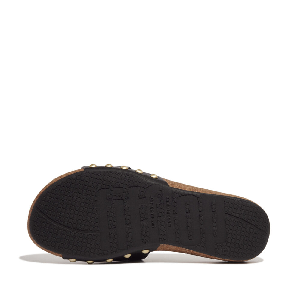 Adjustable Buckle Leather Sliders IQUSHION iQushion