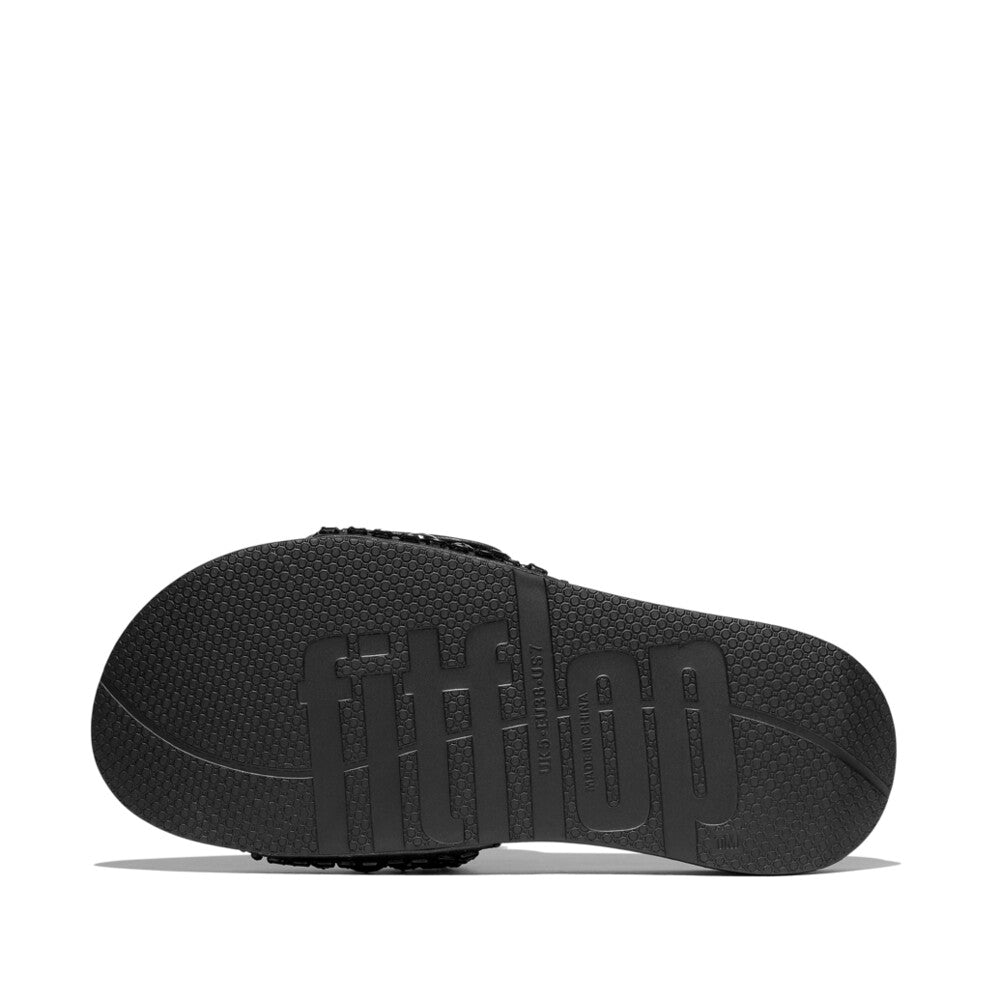 FitFlop IQUSHION Adjustable Multi-Crystal Sliders Slide