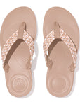 FitFlop FitFlop IQUSHION Art-Webbing Toe-Post Sandals    