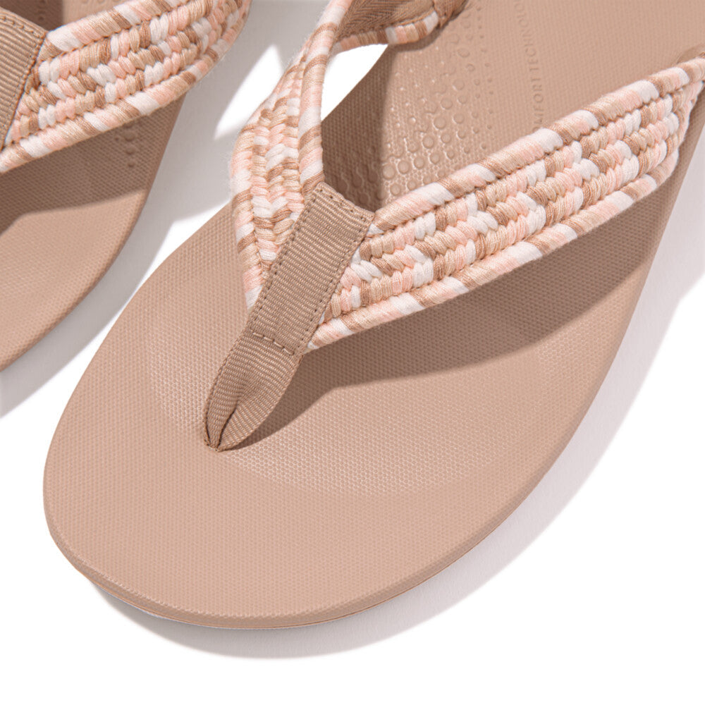 FitFlop FitFlop IQUSHION Art-Webbing Toe-Post Sandals    