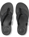 FitFlop FitFlop IQUSHION Art-Webbing Toe-Post Sandals    