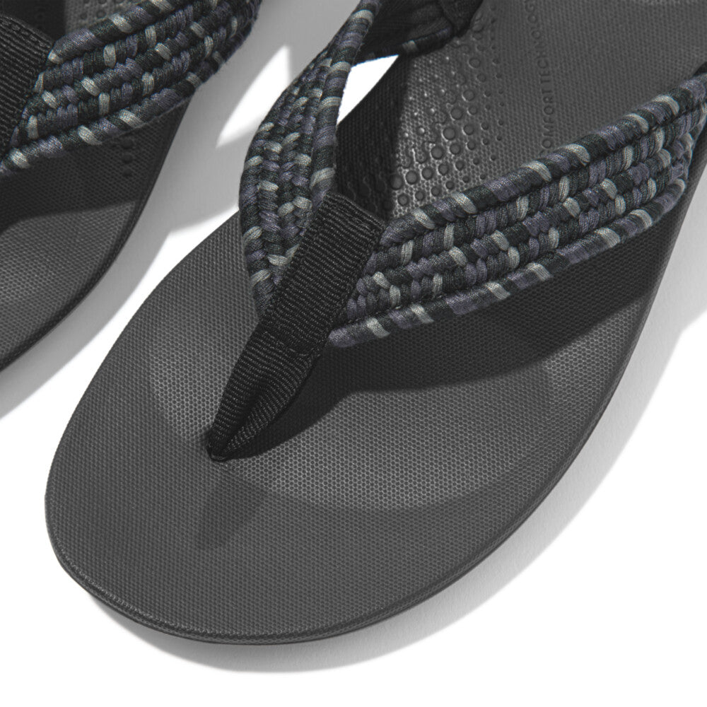 FitFlop FitFlop IQUSHION Art-Webbing Toe-Post Sandals    