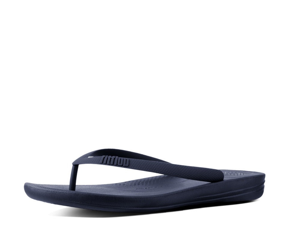 Mens Ergonomic Flip-Flops IQUSHION iQushion Midnight Navy 7