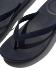 FitFlop FitFlop IQUSHION Mens Textured-Strap Flip-Flops iQushion