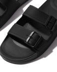 FitFlop FitFlop IQUSHION Mens Two-Bar Buckle Slides    
