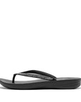 FitFlop FitFlop IQUSHION Sparkle Flip-Flops iQushion Black UK 3