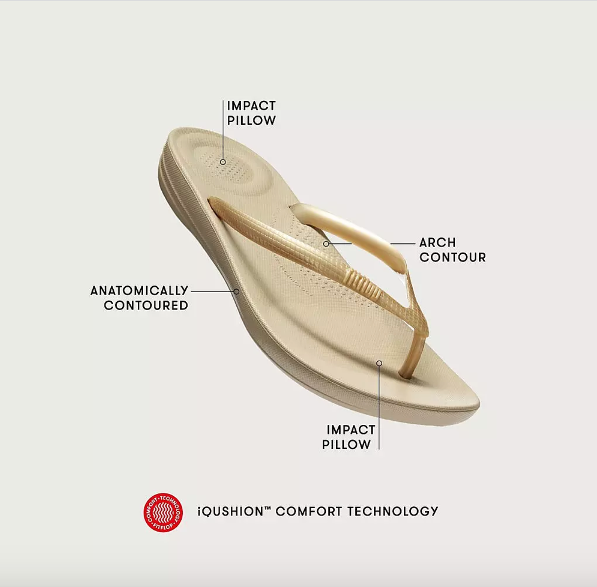 Sparkle Flip-Flops IQUSHION iQushion