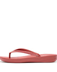 FitFlop FitFlop IQUSHION Sparkle Flip-Flops iQushion Dusky Red UK 3