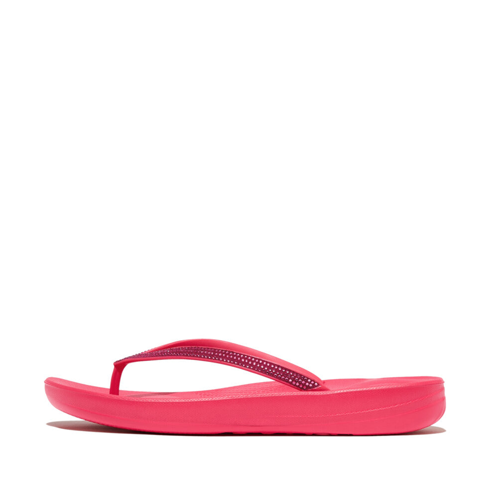 FitFlop FitFlop IQUSHION Sparkle Flip-Flops  Wild Raspberry 4 