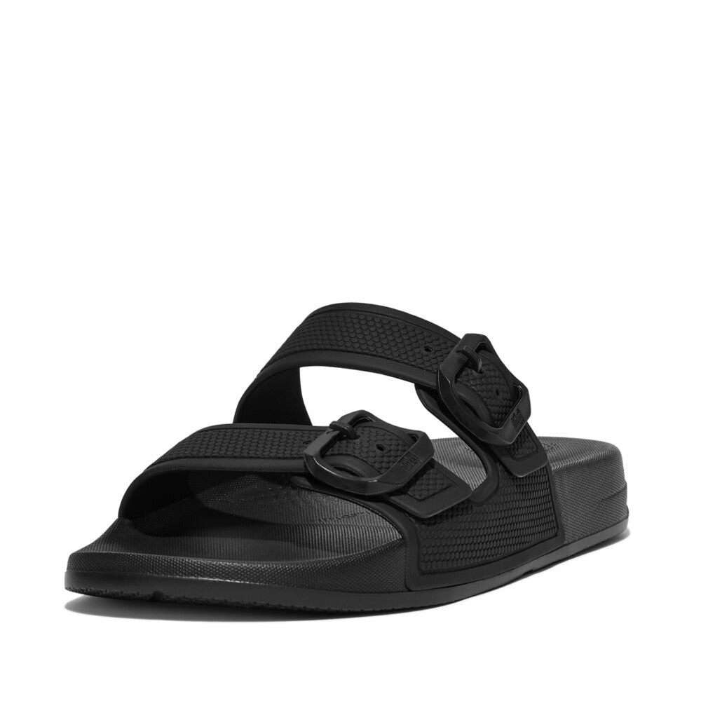 FitFlop FitFlop IQUSHION Two-Bar Buckle Slides    