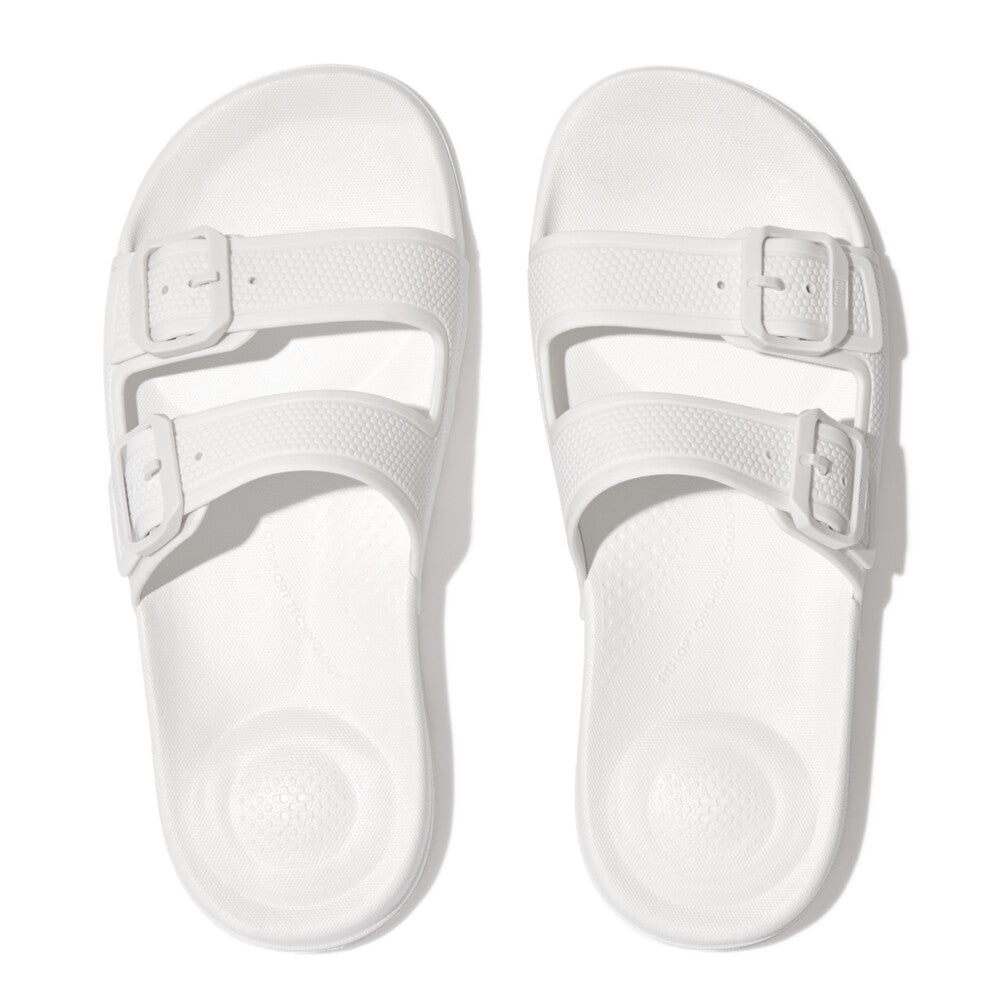 FitFlop FitFlop IQUSHION Two-Bar Buckle Slides    