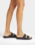 FitFlop FitFlop IQUSHION Two-Bar Buckle Slides    