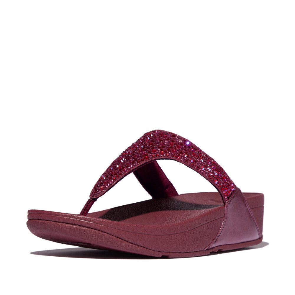 Trenton Lulu Crystal Mix Toe Post Sandals Sandal   