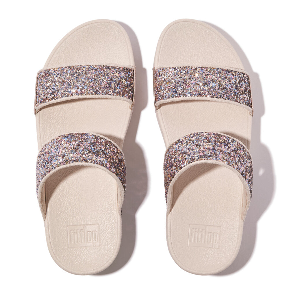 Trenton Lulu Multi Tonal Glitter Slides Sandals Sandal   