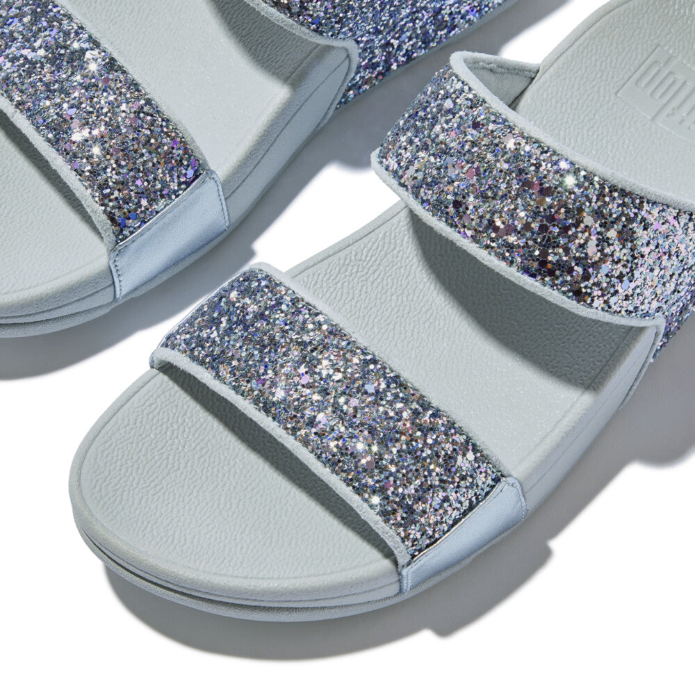 Trenton Lulu Multi Tonal Glitter Slides Sandals Sandal   