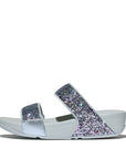 Trenton Lulu Multi Tonal Glitter Slides Sandals Sandal blue 5 