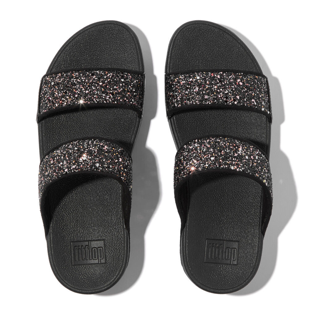 Trenton Lulu Multi Tonal Glitter Slides Sandals Sandal   