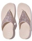 Trenton Lulu Multi Tonal Glitter Toe Post Sandals Sandal   