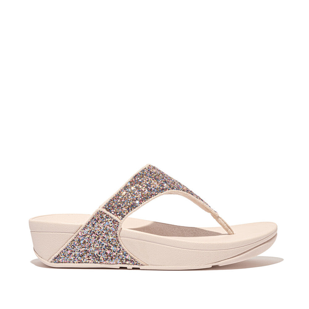 Trenton Lulu Multi Tonal Glitter Toe Post Sandals Sandal   