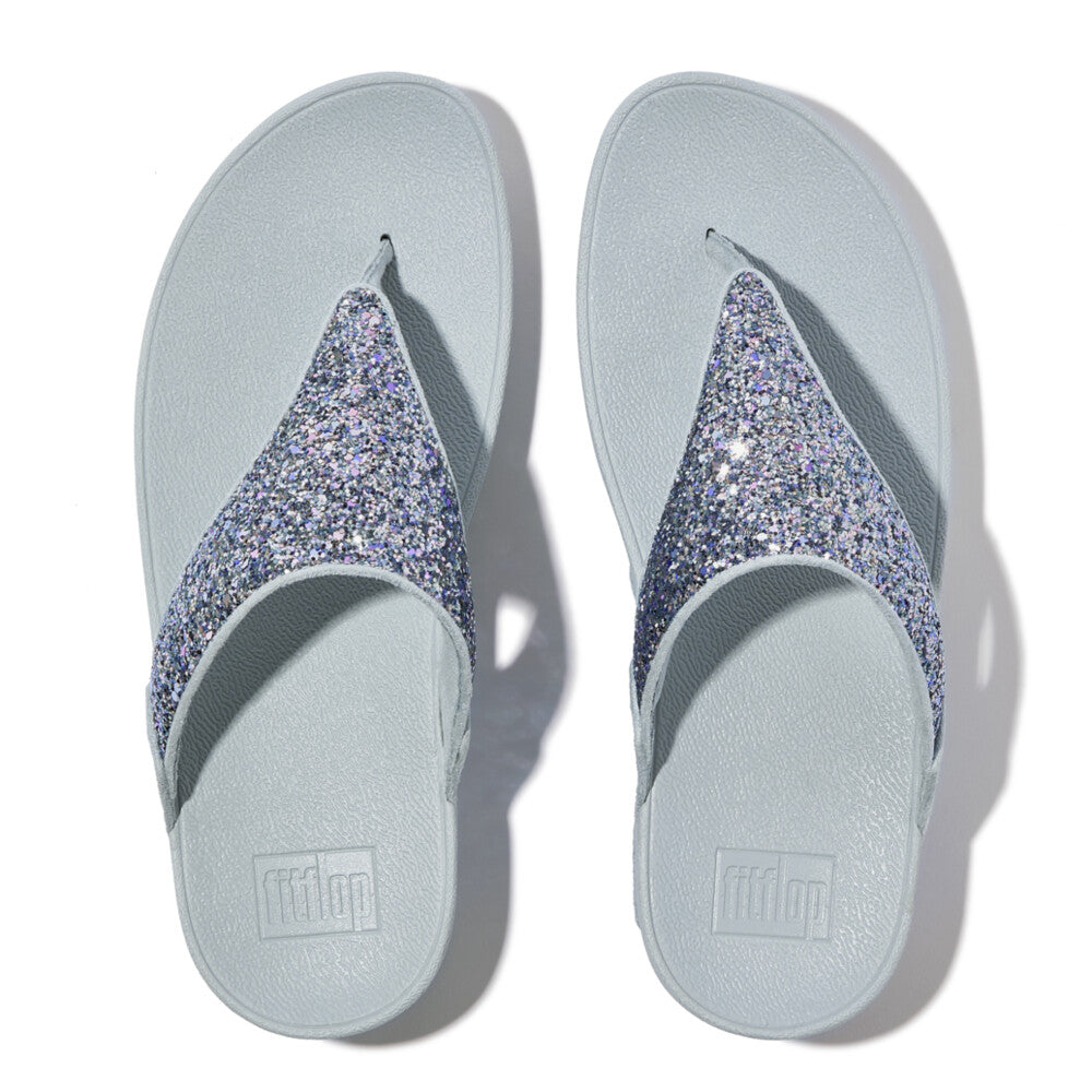 Trenton Lulu Multi Tonal Glitter Toe Post Sandals Sandal   