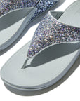 Trenton Lulu Multi Tonal Glitter Toe Post Sandals Sandal   