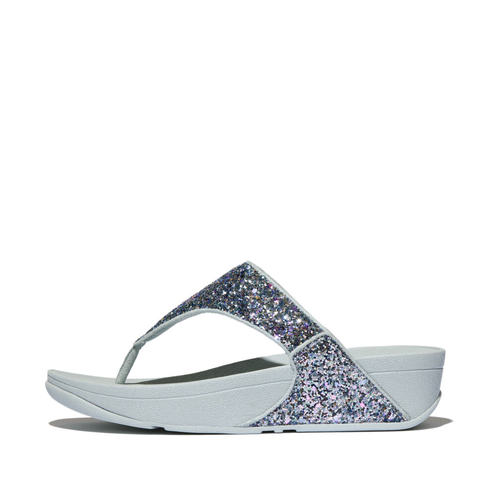 Trenton Lulu Multi Tonal Glitter Toe Post Sandals Sandal blue 5 