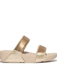 Trenton Lulu Two Bar Slide Sequinned Glitz Sandal   