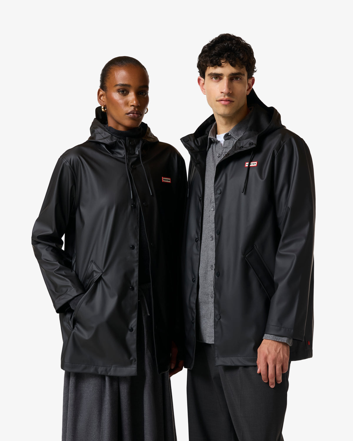 Hunter Unisex Downpour Jo Pu Raincoat