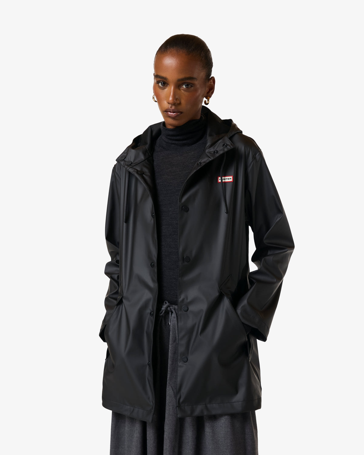 Hunter Unisex Downpour Jo Pu Raincoat