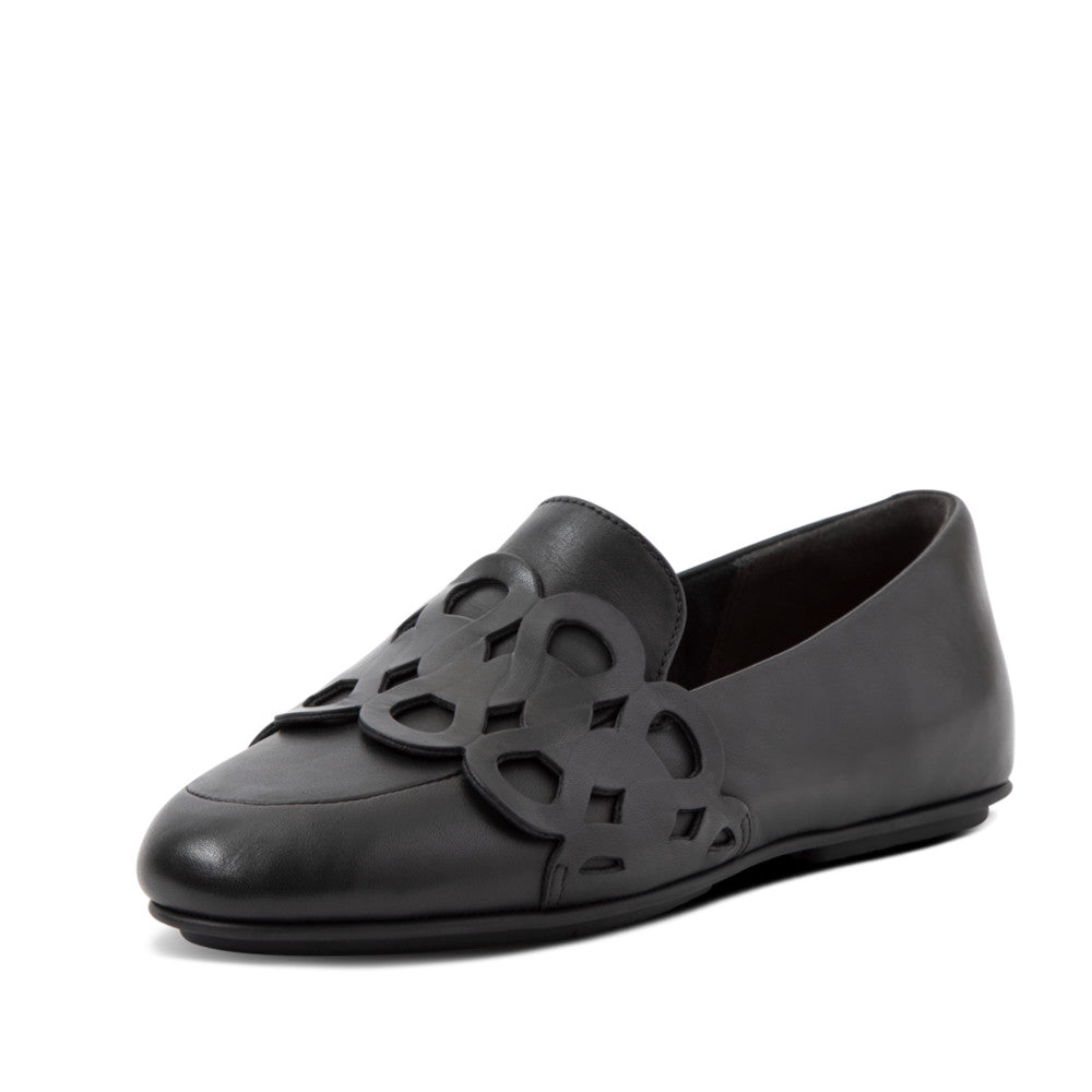 Leather Loafer Entwined Loops LENA Dynamicush