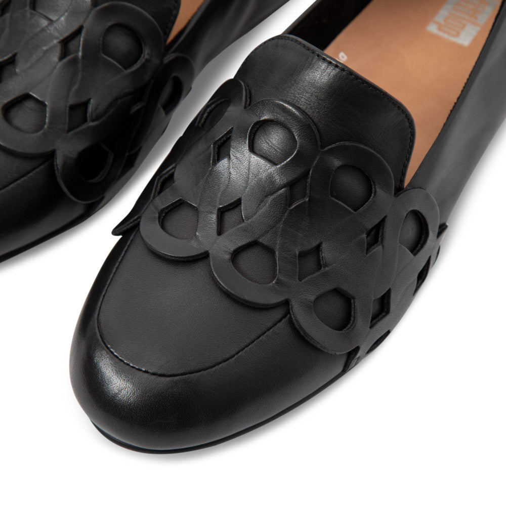 Leather Loafer Entwined Loops LENA Dynamicush