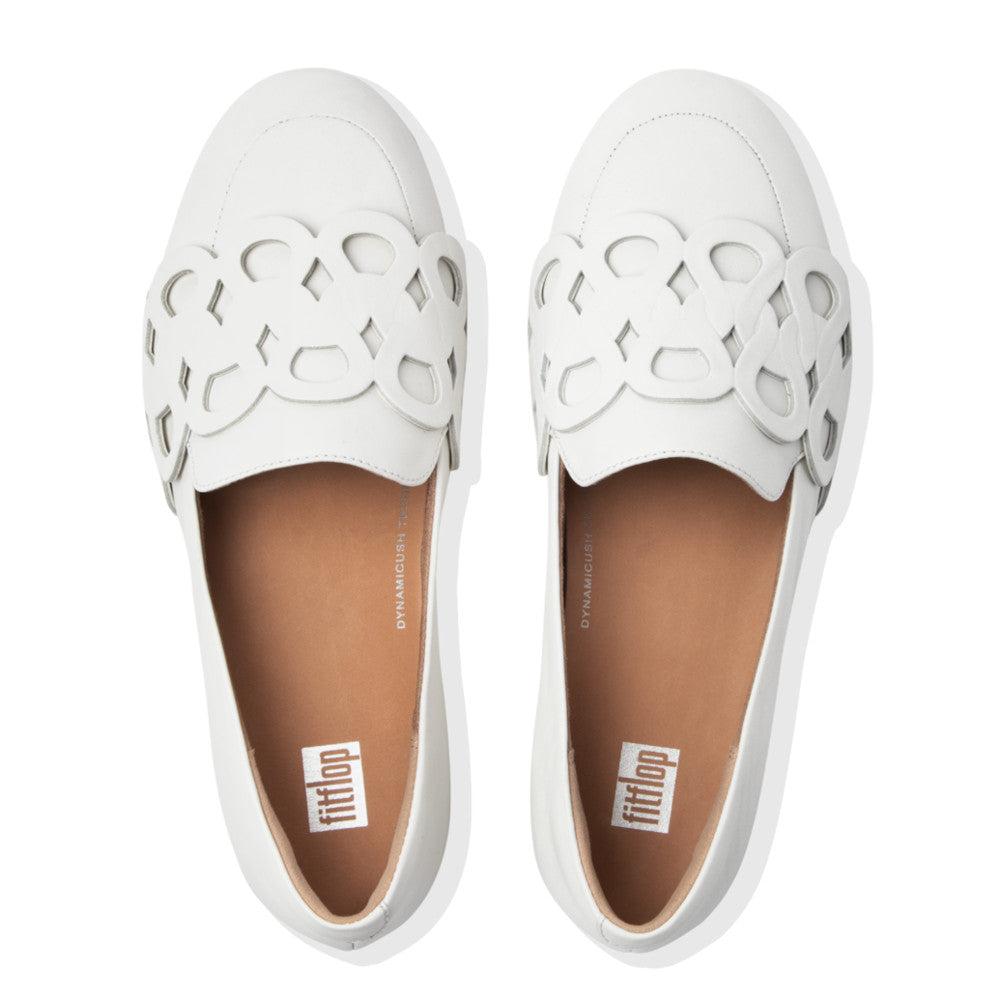 FitFlop FitFlop LENA Leather Loafer Entwined Loops    