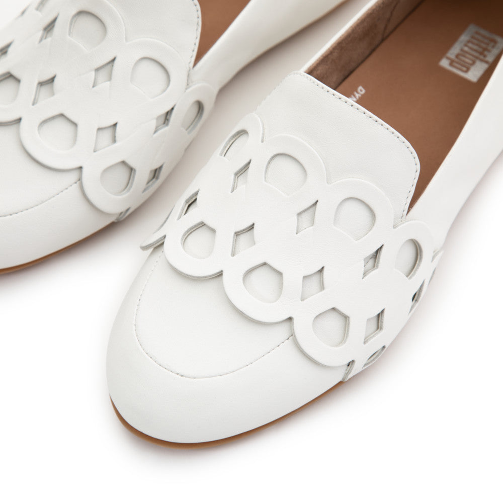 Leather Loafer Entwined Loops LENA Dynamicush