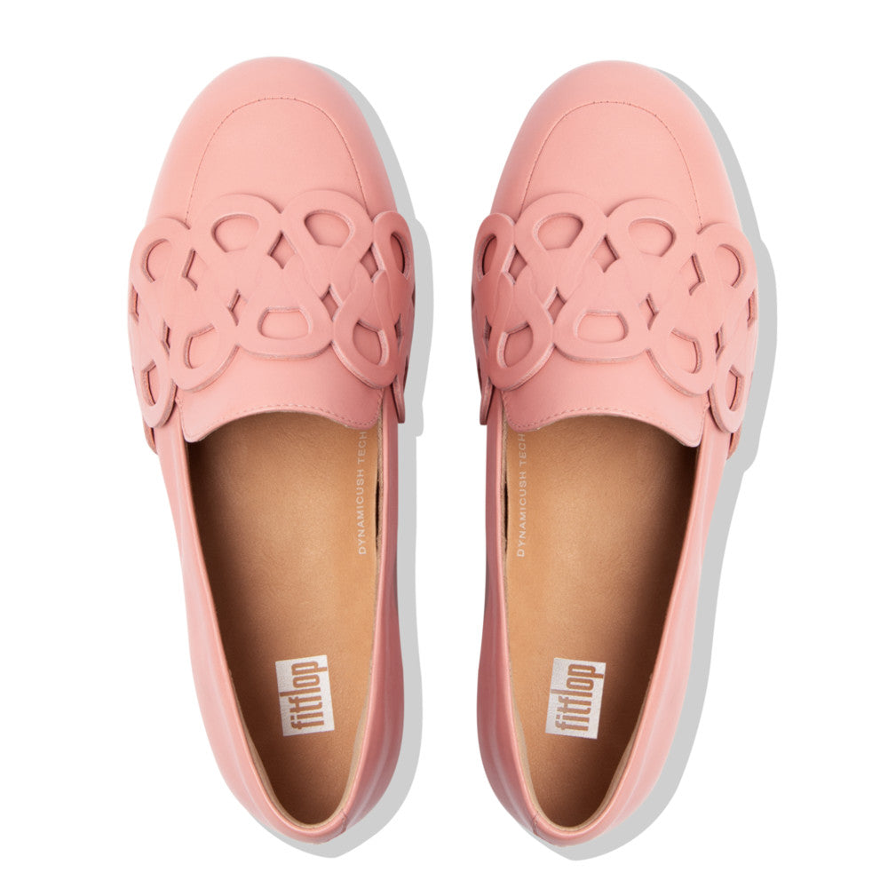 Leather Loafer Entwined Loops LENA Dynamicush