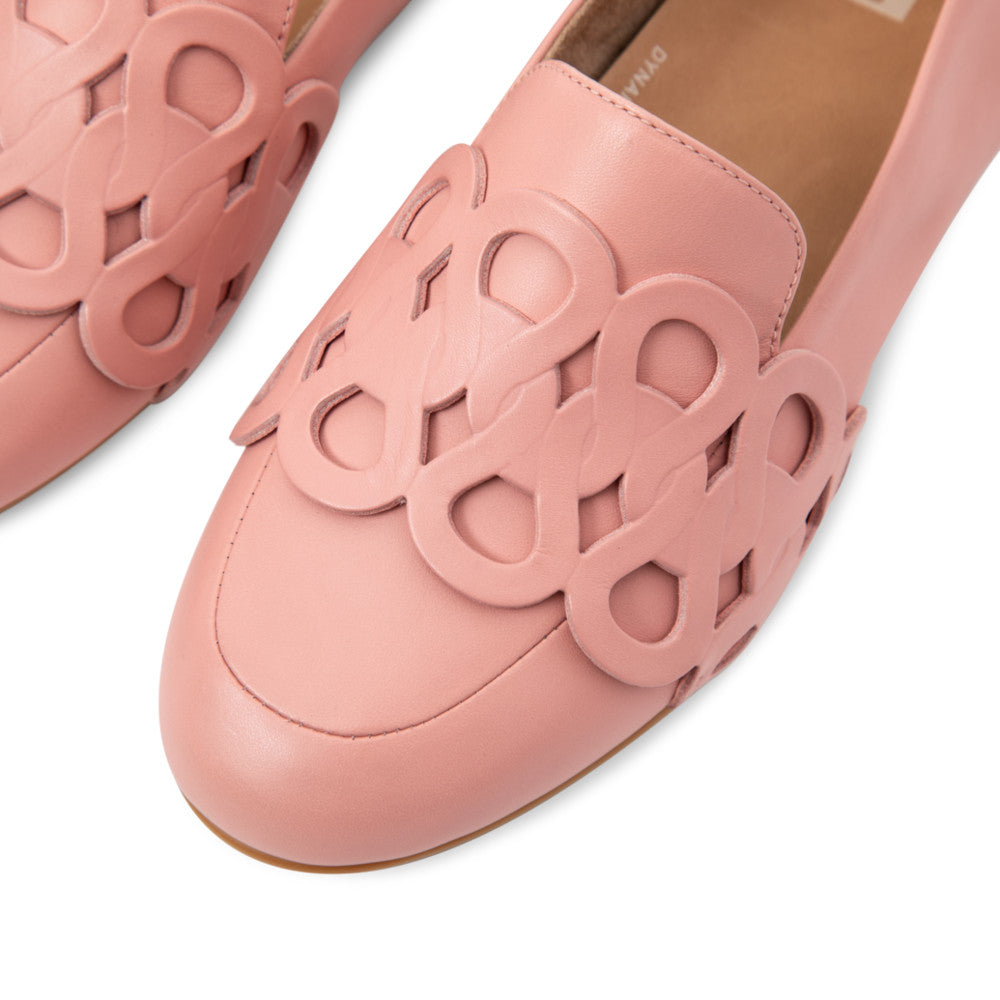 Leather Loafer Entwined Loops LENA Dynamicush