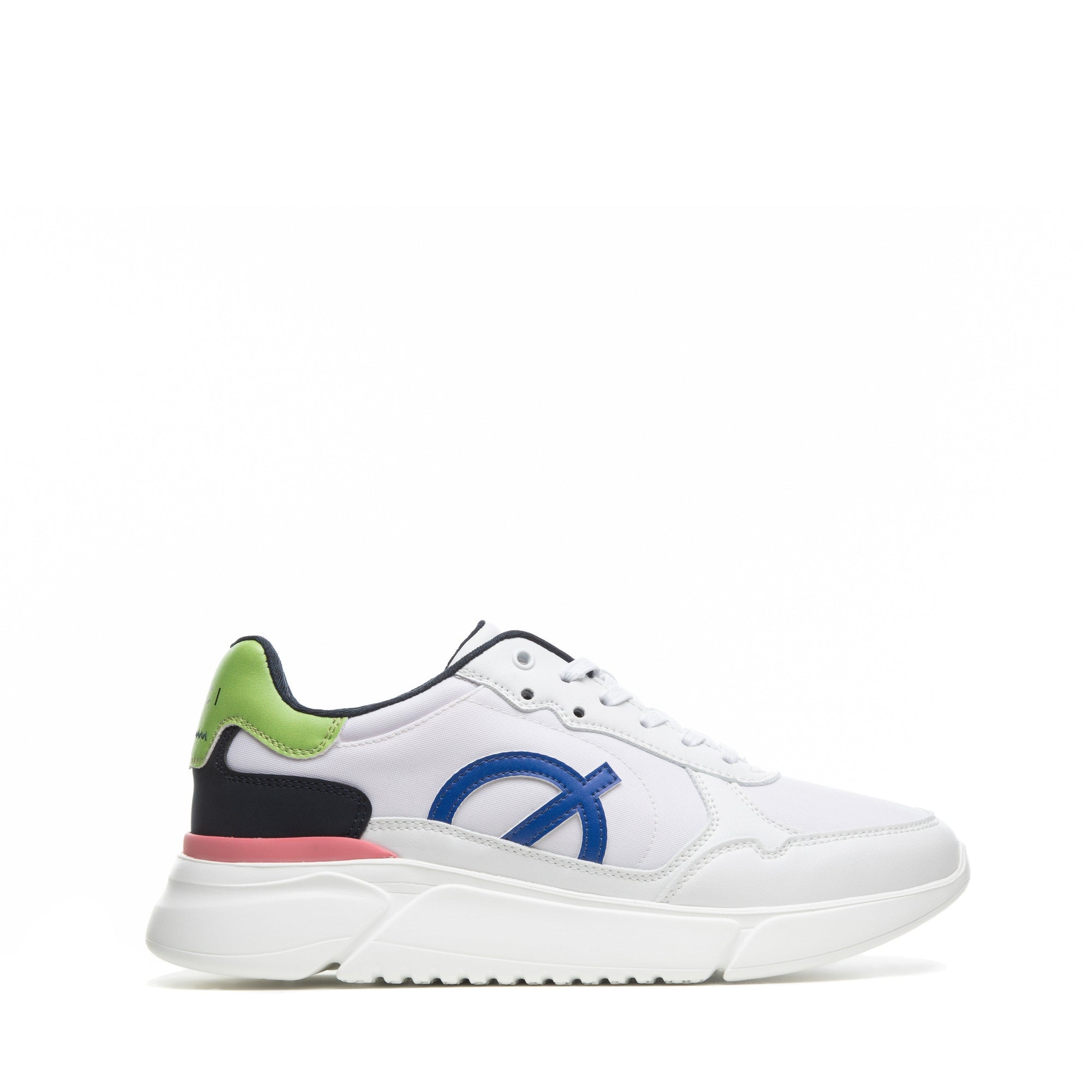 Loci Echo Sneaker White/Blue/Green 4