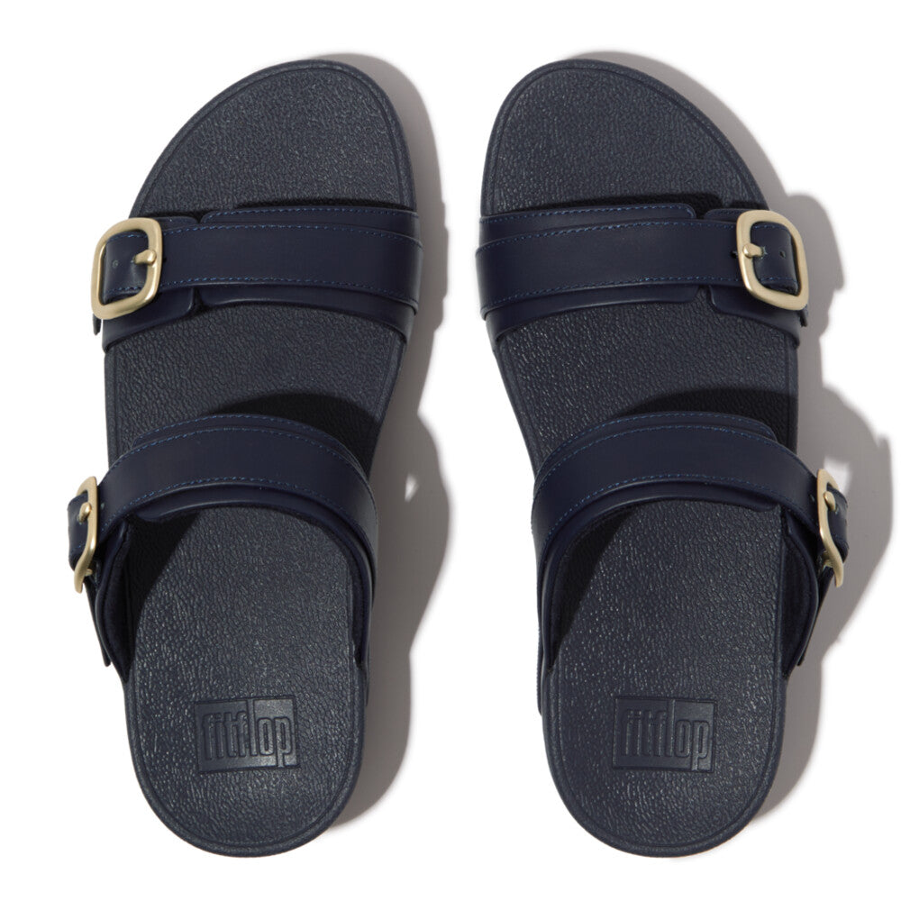 FitFlop FitFlop LULU Adjustable Leather Slides    