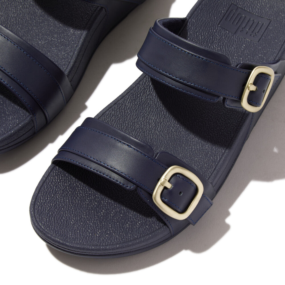 FitFlop FitFlop LULU Adjustable Leather Slides    