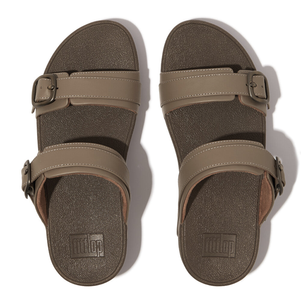 FitFlop FitFlop LULU Adjustable Leather Slides    