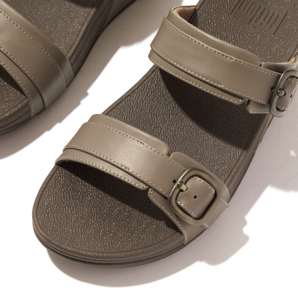 FitFlop FitFlop LULU Adjustable Leather Slides    