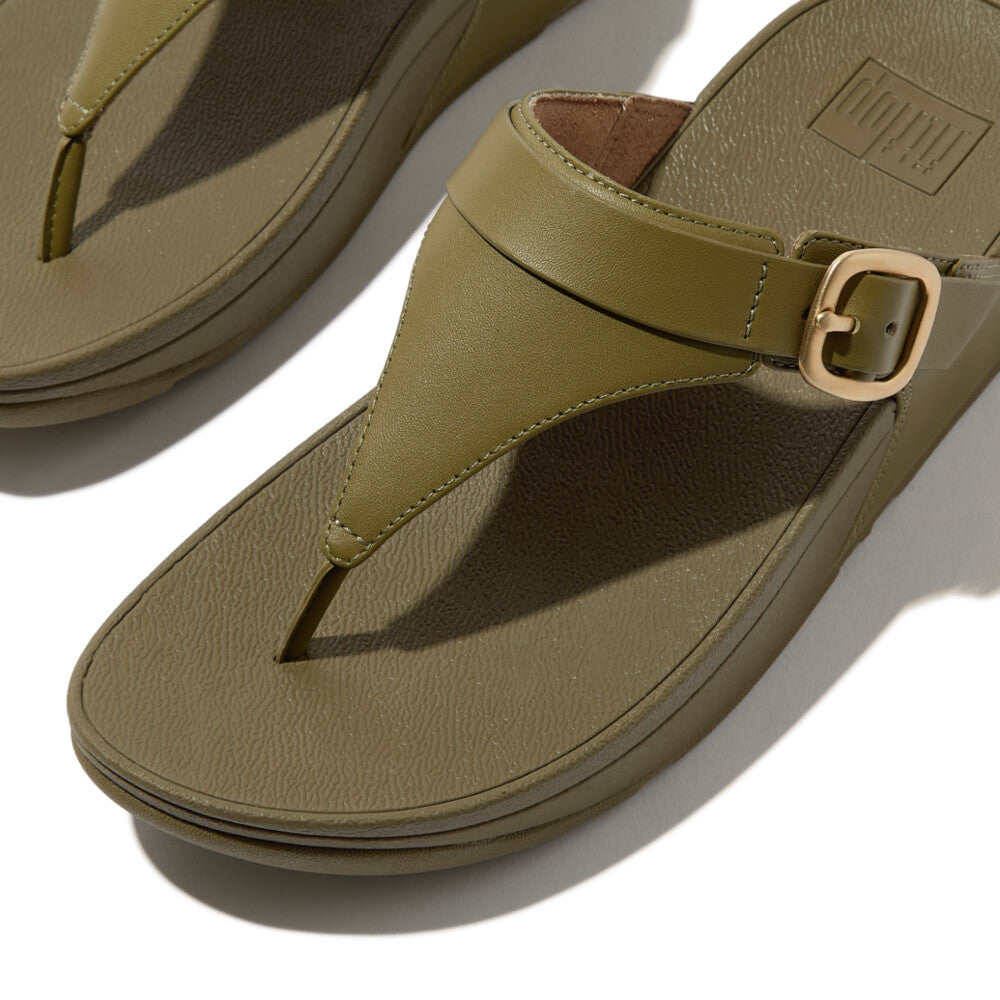 Adjustable Leather Toe-Posts LULU Microwobbleboard