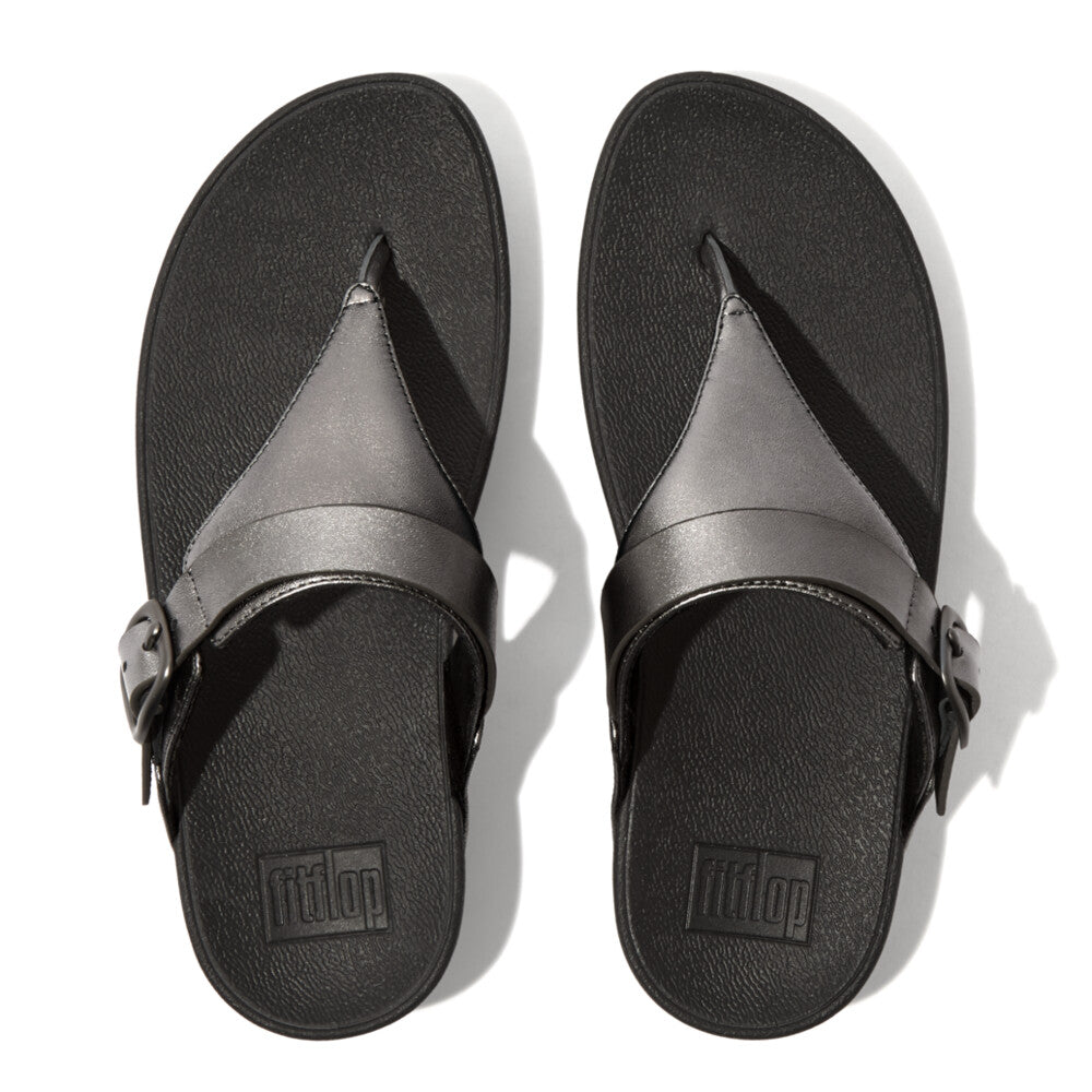 FitFlop FitFlop LULU Adjustable Leather Toe-Posts    