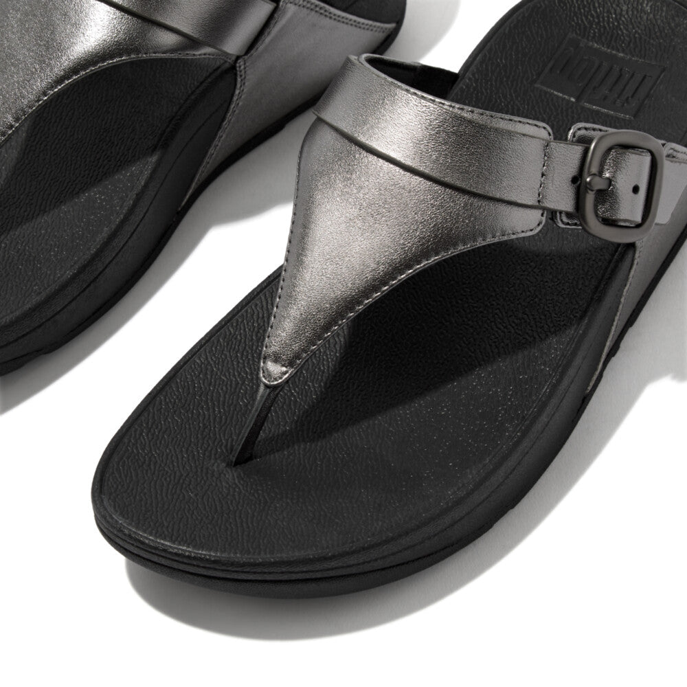 Adjustable Leather Toe-Posts LULU Microwobbleboard